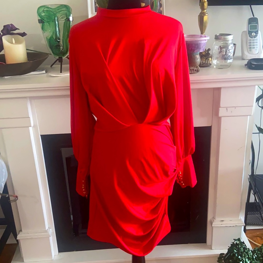 Red dress...to impress